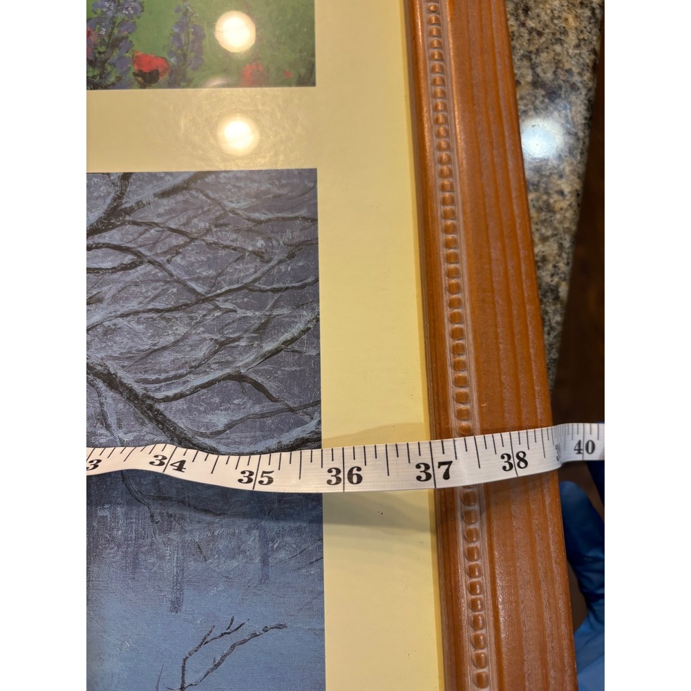 Peter Ellenshaw The Four Seasons of Winnie The Pooh Framed Art Print 38.5x26.5 - Picture 10 of 15